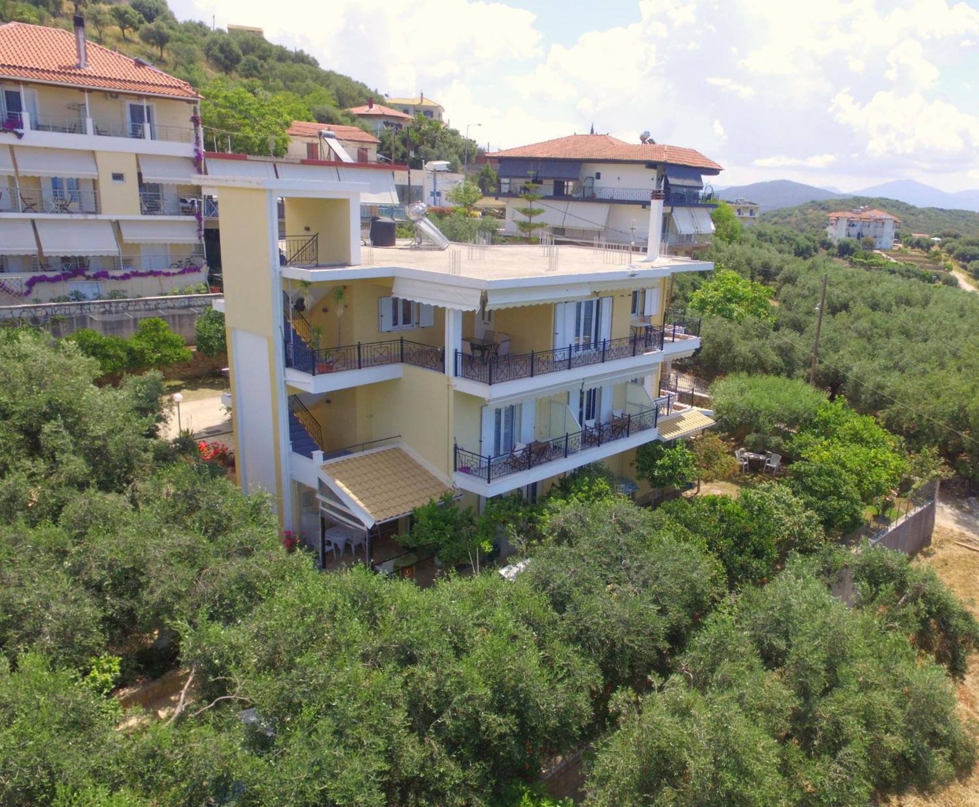 Ionianview Apartments Parga Bagian luar foto