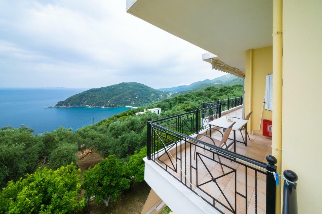 Ionianview Apartments Parga Bagian luar foto